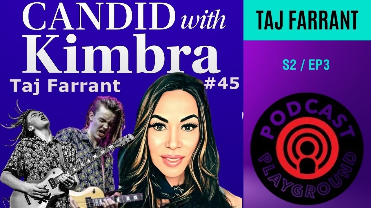 Candid with Kimbra - Taj Farrant Interview (Episode 45)