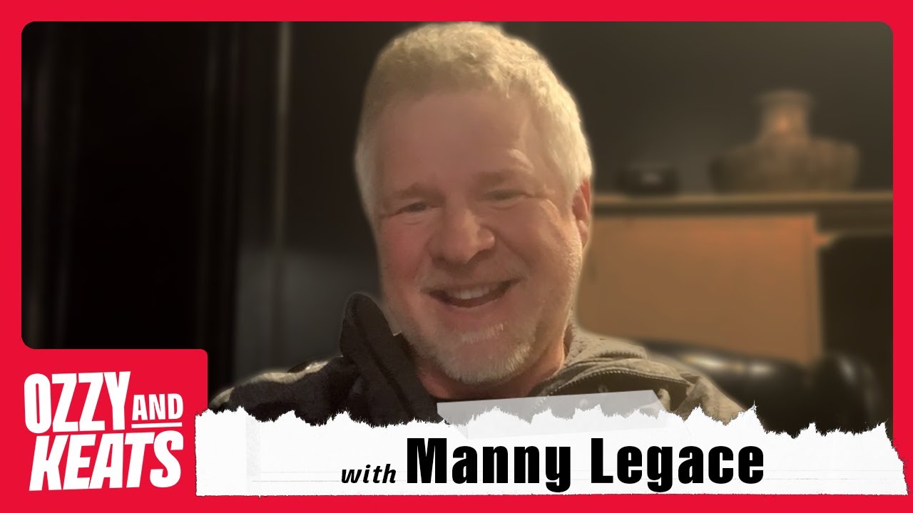 Ozzy and Keats - with Manny Legace