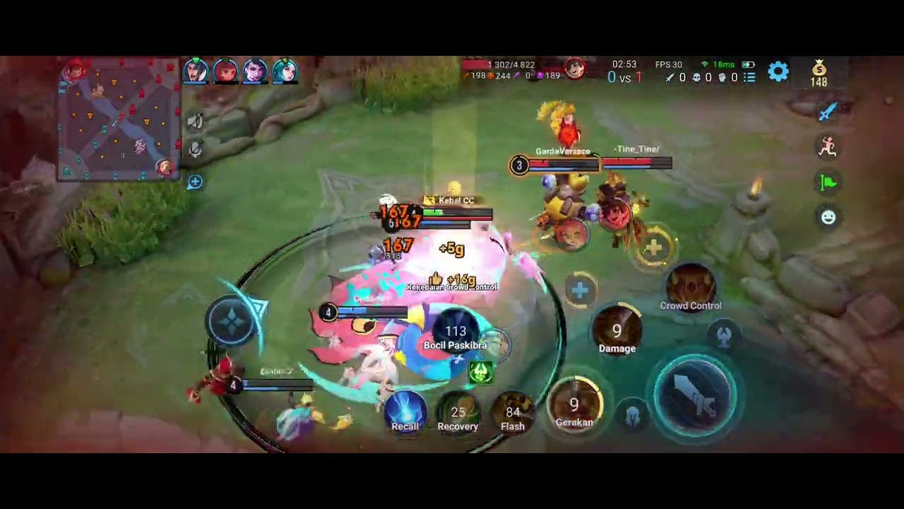 HOK,INI HERO ENAK BANGET BIKIN MUSUH KESEL !!!