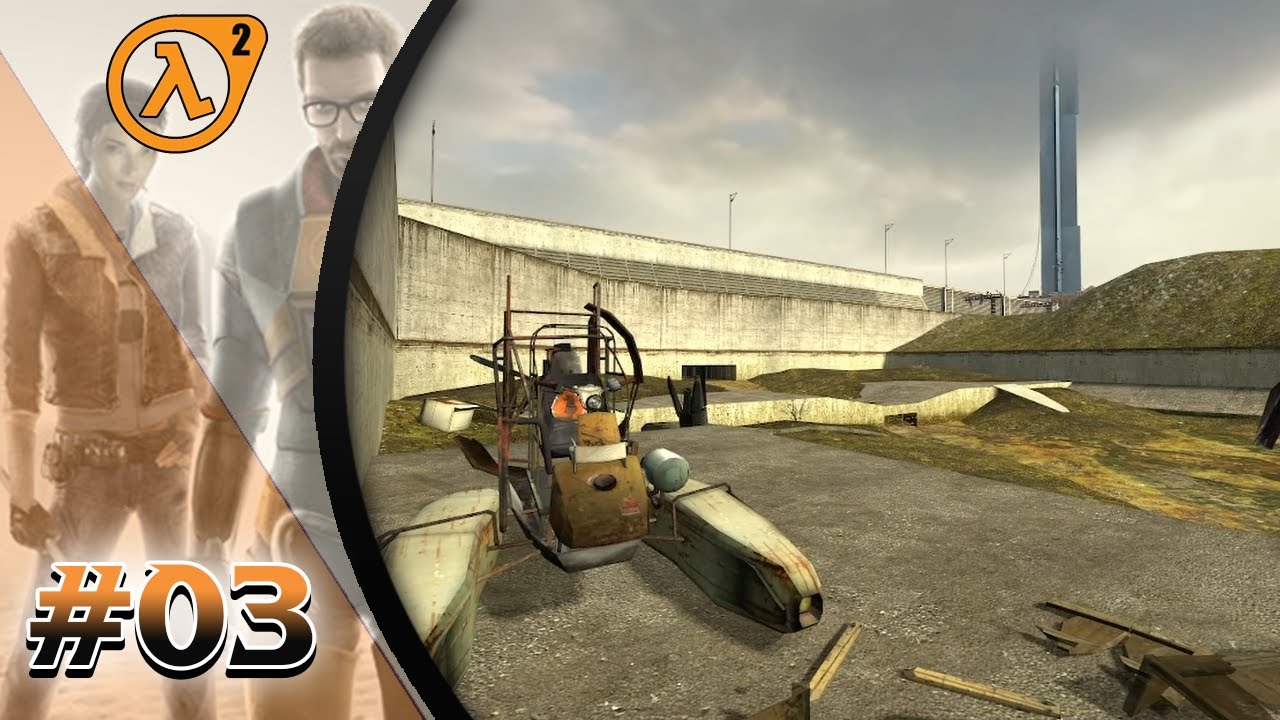 Mit dem Airboat über die eklige Kanalroute ⚜️ Half Life 2 #03 [Deutsch | VTuber]