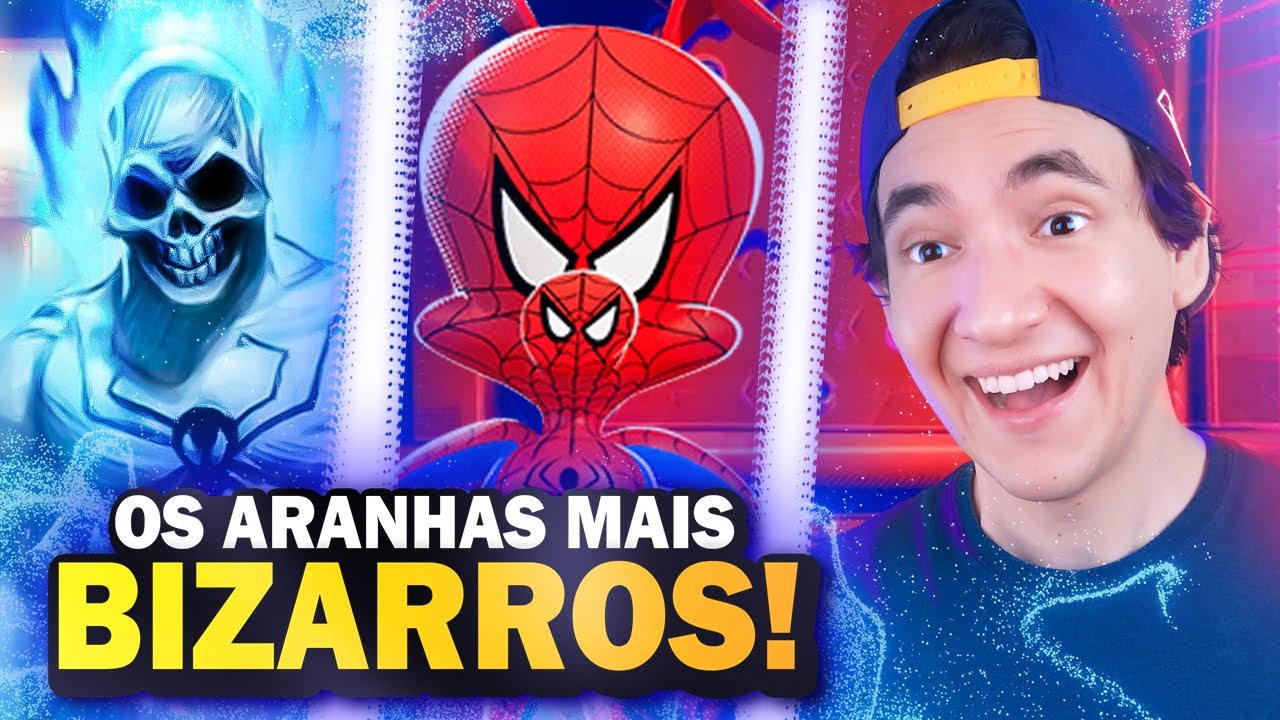 OS 10 HOMENS-ARANHA MAIS BIZARROS DO ARANHAVERSO!