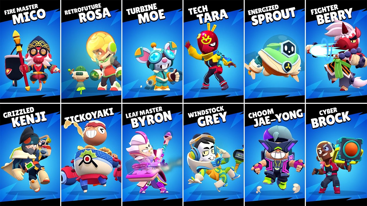 АНИМАЦИЯ ПОБЕДЫ НОРИ, ВЕНДИ И ВСЕХ НОВЫХ СКИНОВ #brawltalk #brawlstars