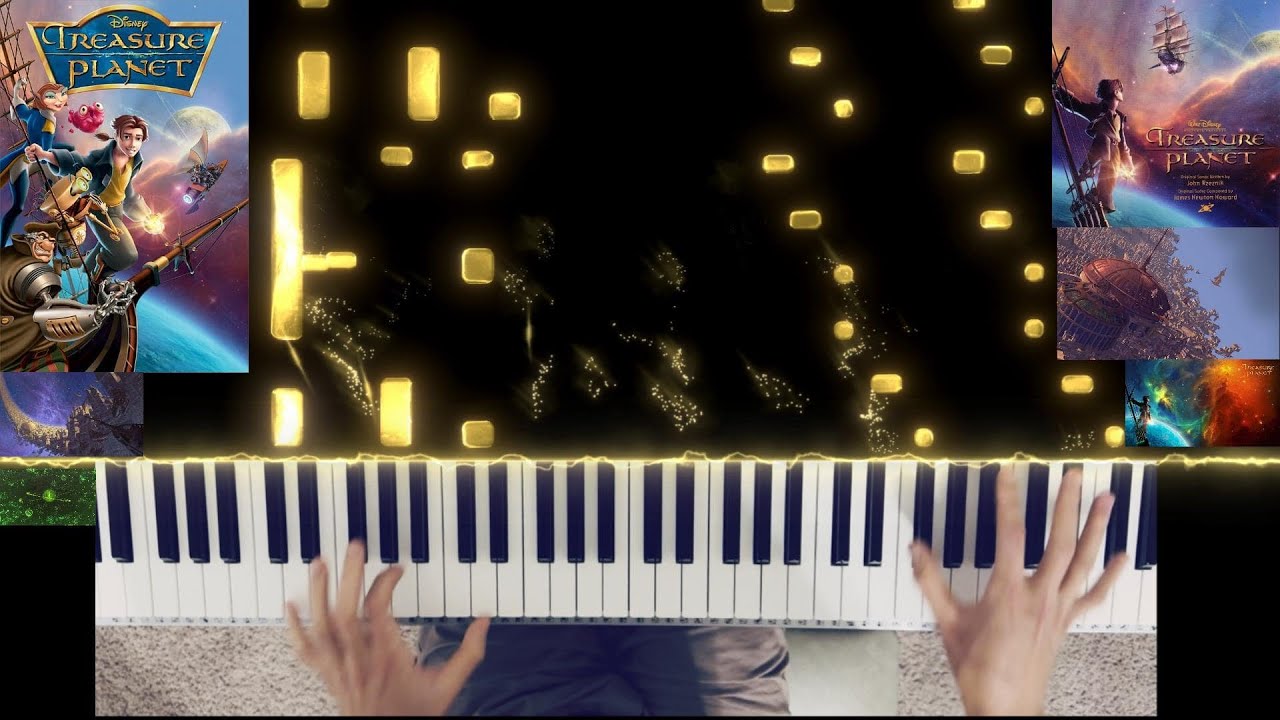 I'M STILL HERE - TREASURE PLANET SICK PIANO COVER!!!!! (EPIC CHORUS!)