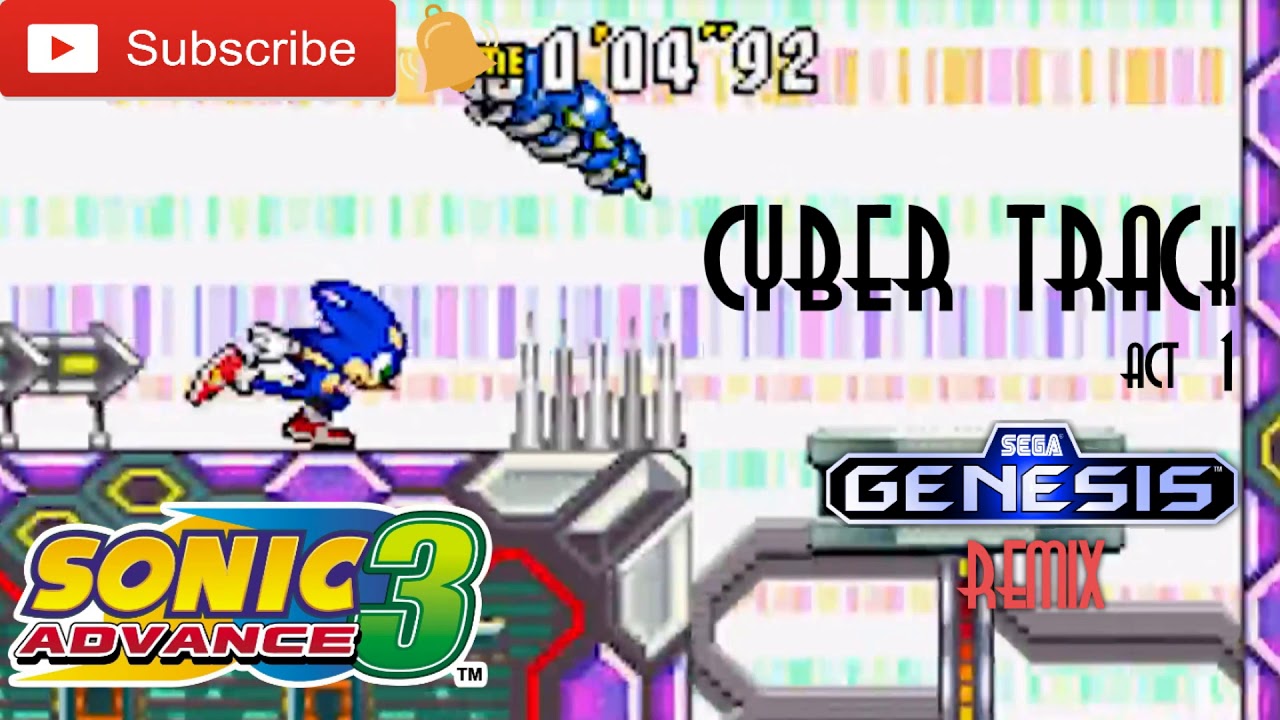 Sonic Advance 3 - Cyber Track Act 1 (Genesis-Inspired Remix)