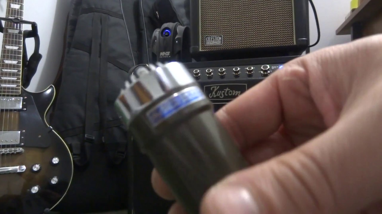Teste Microfone Bullet Aiwa DM 14 High Z