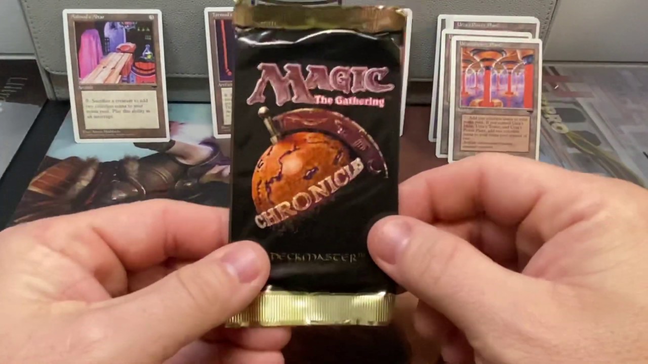 Mtg Facebook random buy Chronicles pack opening