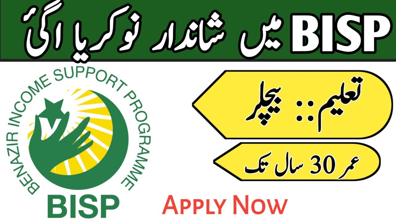 Benazir income support program #bisp  Compliance Monitor Jobs 2024 BISP Jobs