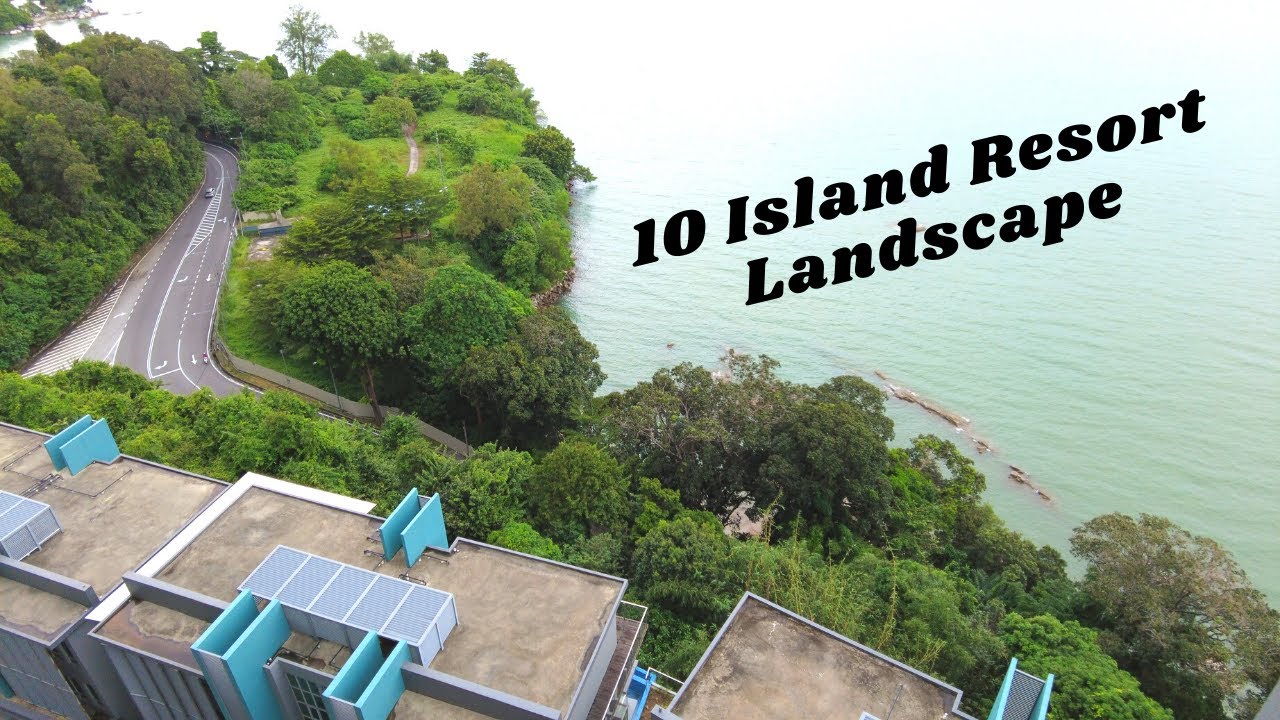 Penang walk to 10 Island Resort Landscape Batu Ferringhi Tourism spot