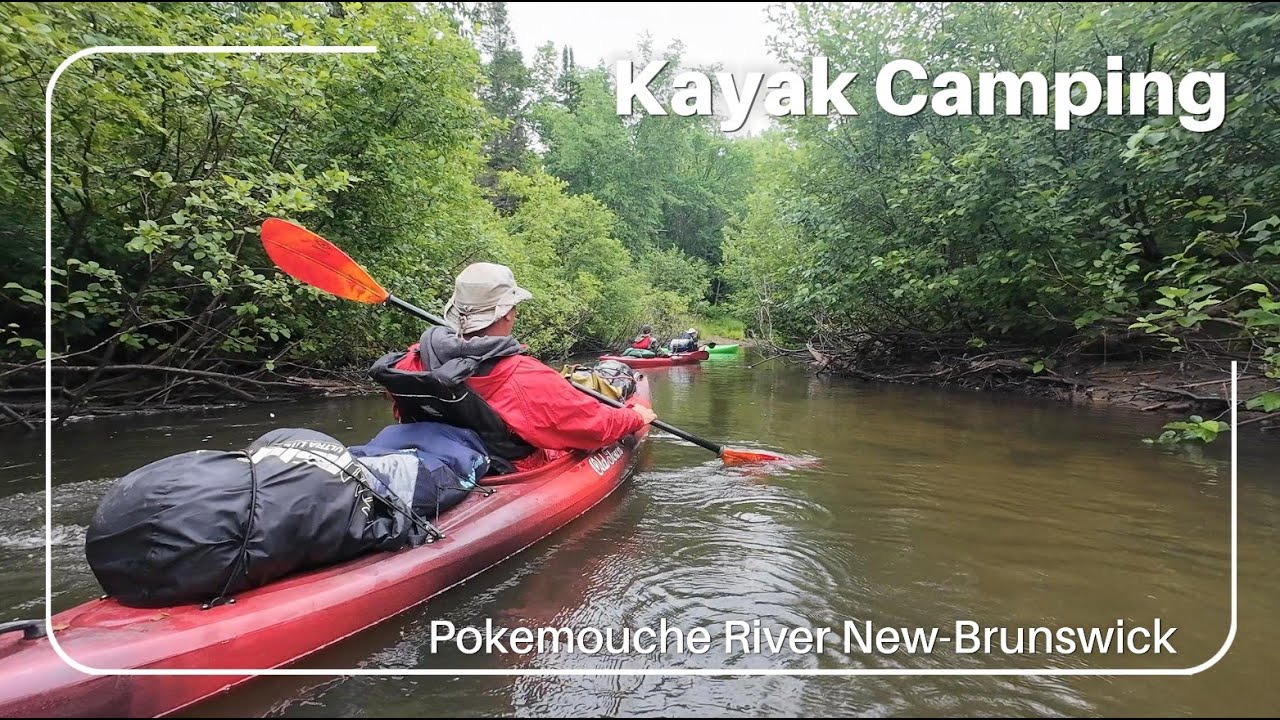 Kayak Camping – 2 days on the Pokemouche river New-Brunswick
