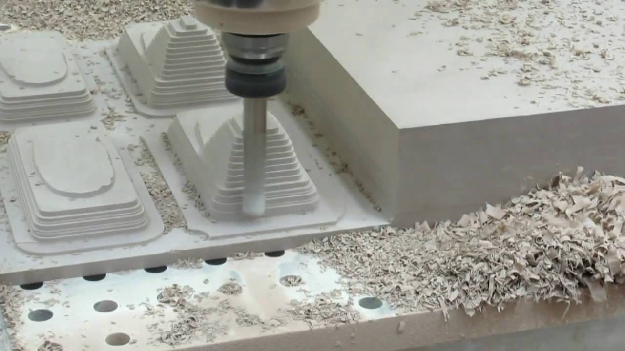 CNC Router Making Molds