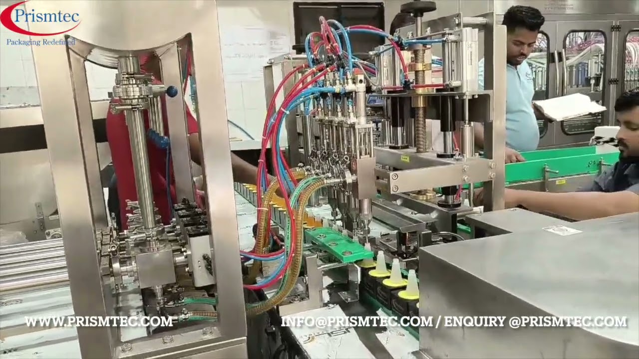 Synthetic Adhesive 20 Grams Puck Based Filling & Capping Machine
