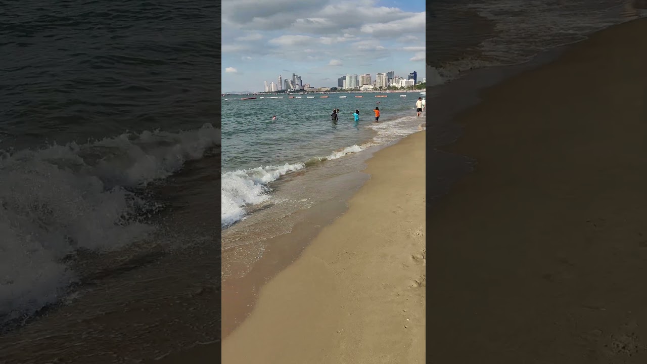 Pattaya - Pattaya Beach Walk - Everything Pattaya - 4K #pattaya #pattayabeach