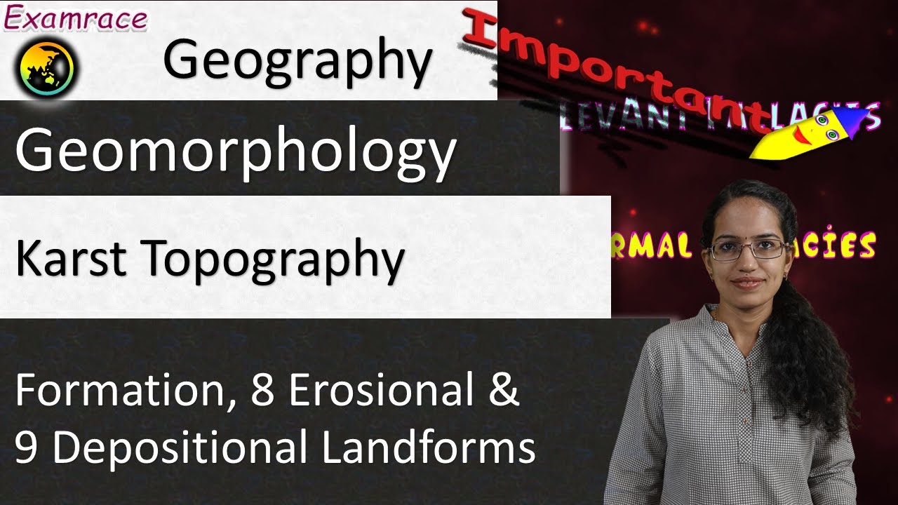 Karst Topography (By Underground Water) - Formation, 8 Erosional and 9 Depositional Landforms