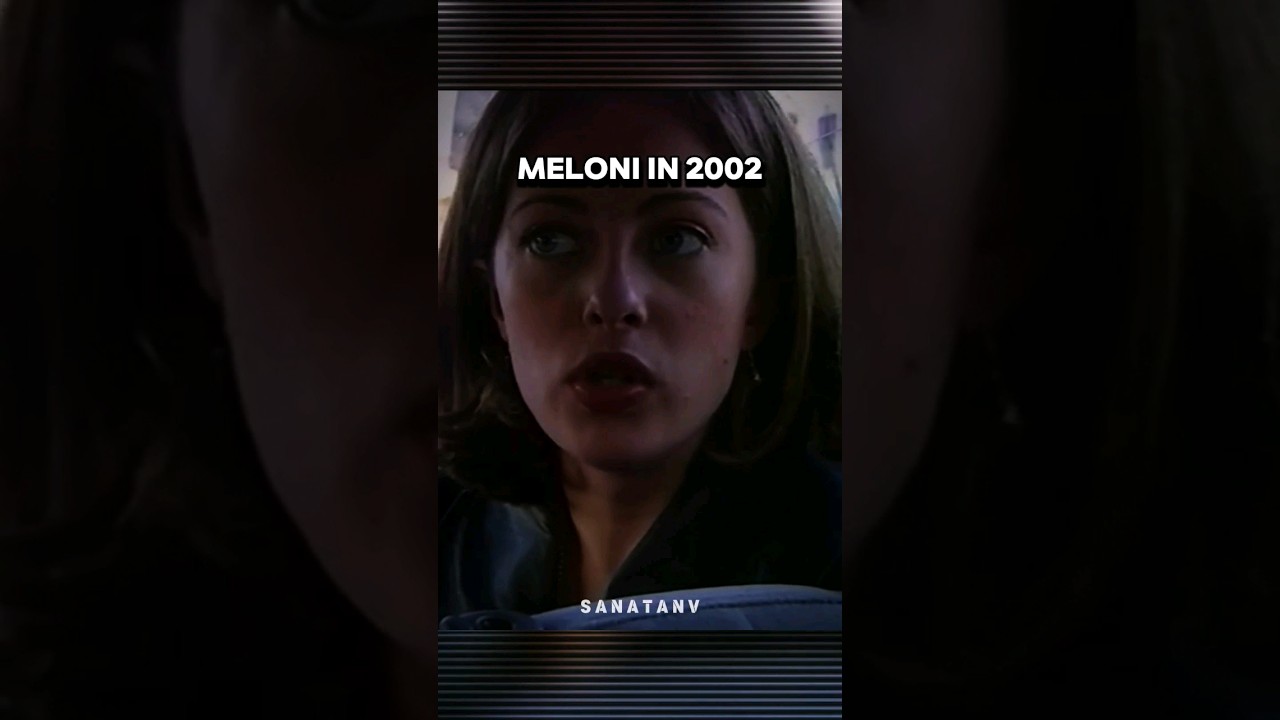 Meloni in 2002 VS Modi In 2002 #shorts #modi