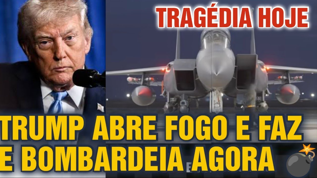 #4 TRUMP CONFIRMA NOVO ATAQUE AGORA E BOMBARDEIOS JÁ COMEÇARAM SOBRE TODO O PAÍS.