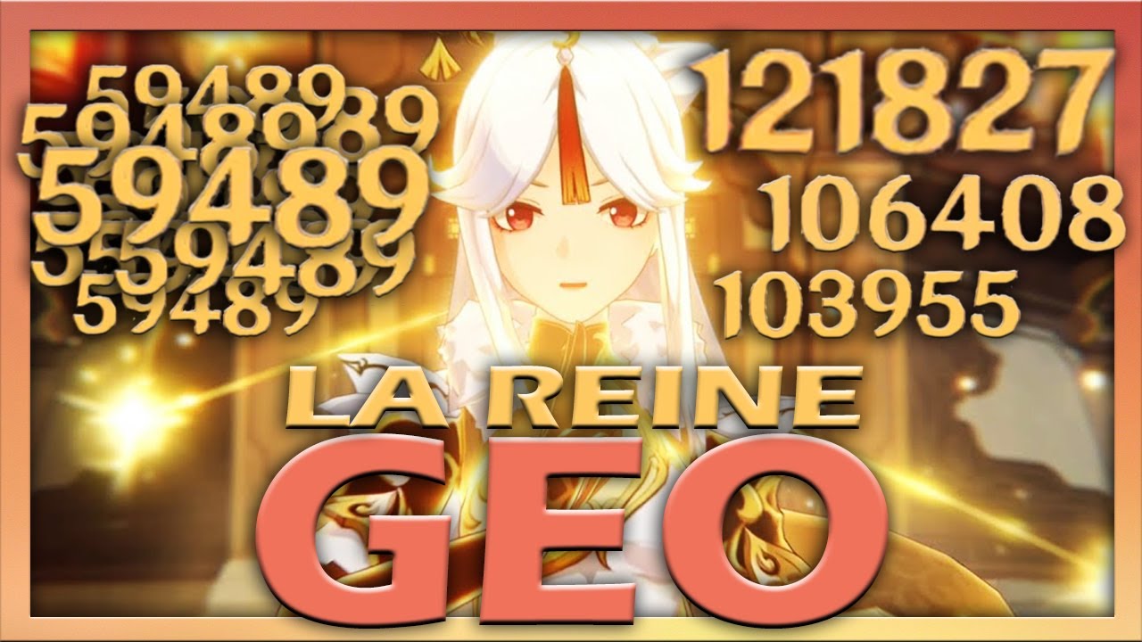 LA REINE GEO : NINGGUANG | APTITUDES, ARMES, ARTEFACTS, EQUIPES (GENSHIN IMPACT)