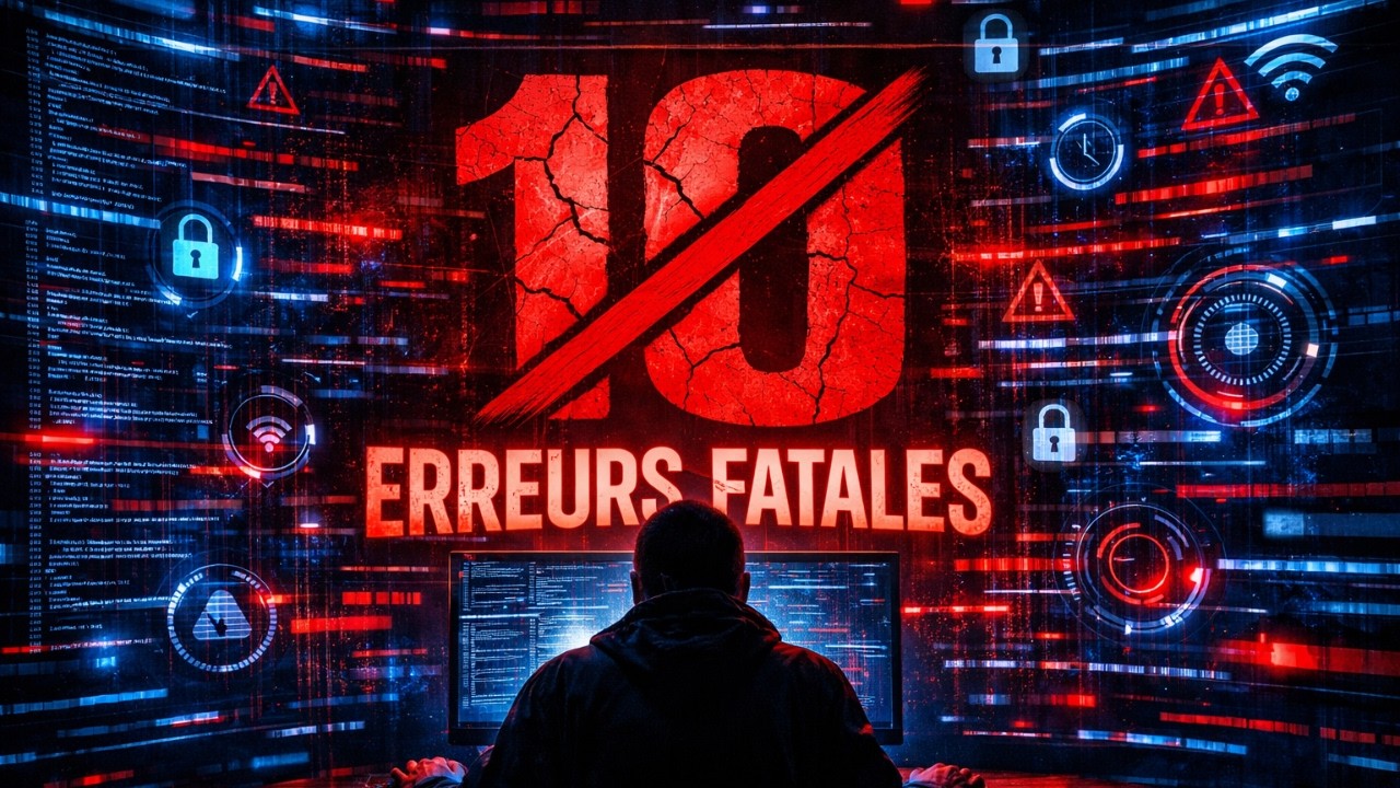 Tu n’avanceras jamais en cybersécurité si tu fais encore ces 10 erreurs