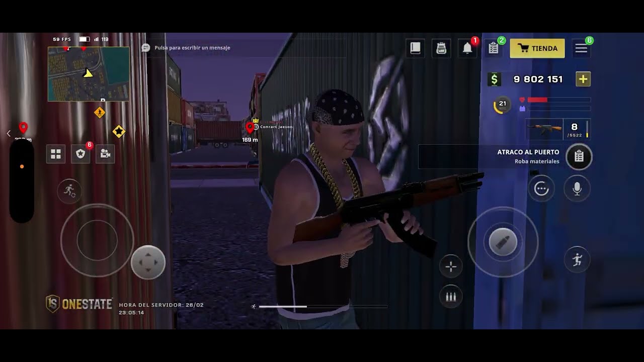 Evento en Puerto se arma balacera terminamos coronando dos paquetes - OneState Roleplay 