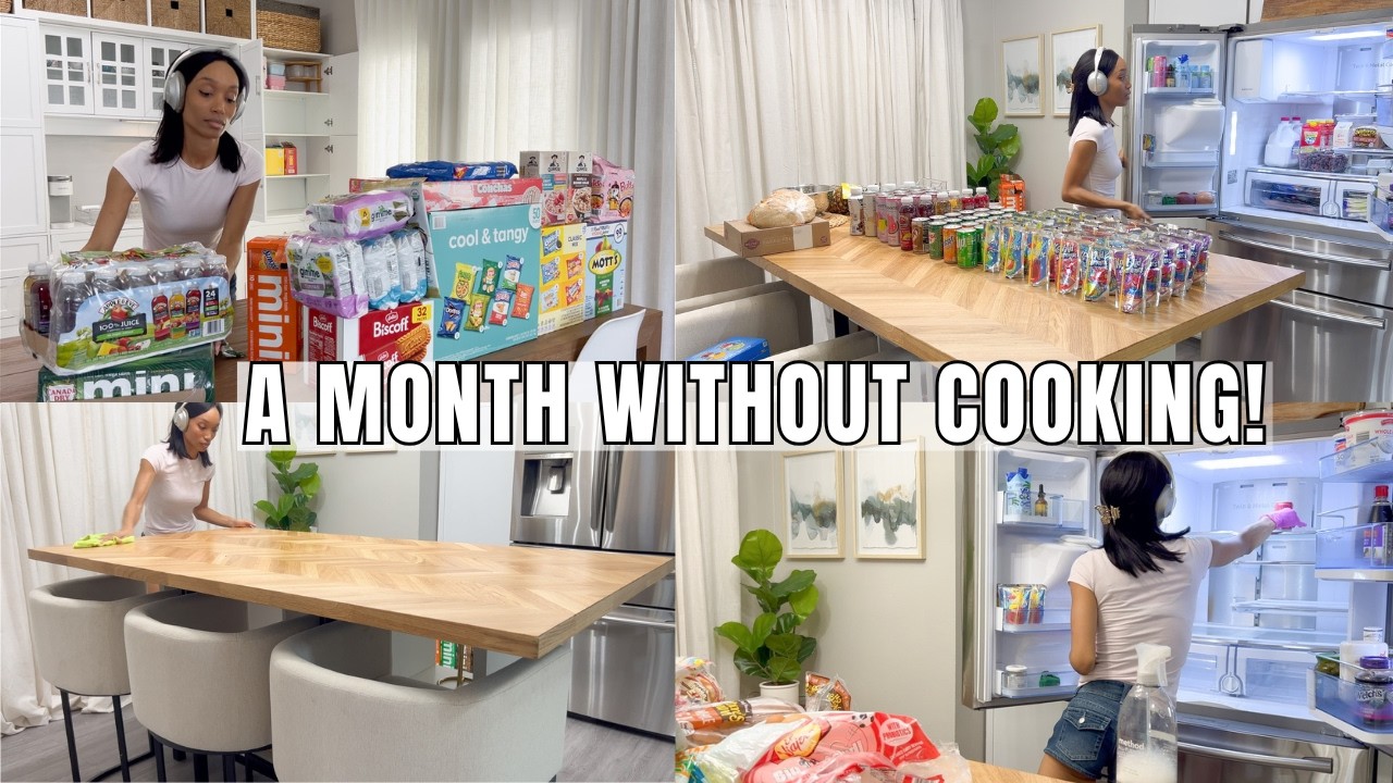 CLEAN, ORGANIZE & RESTOCK!! HUGE GROCERY HAUL + LIFE UPDATE!! // FRIDGE & PANTRY // Jessica Tull