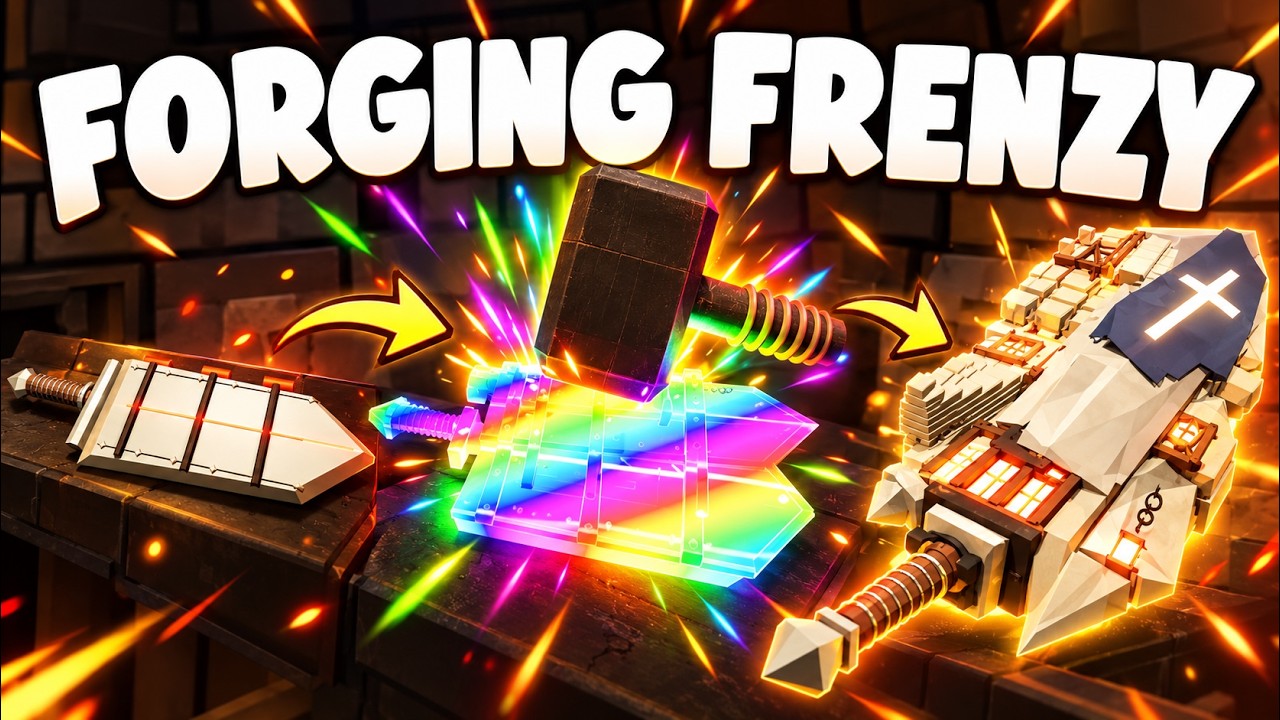 Every Sword I Forged Got More RIDICULOUS | ForgeTax