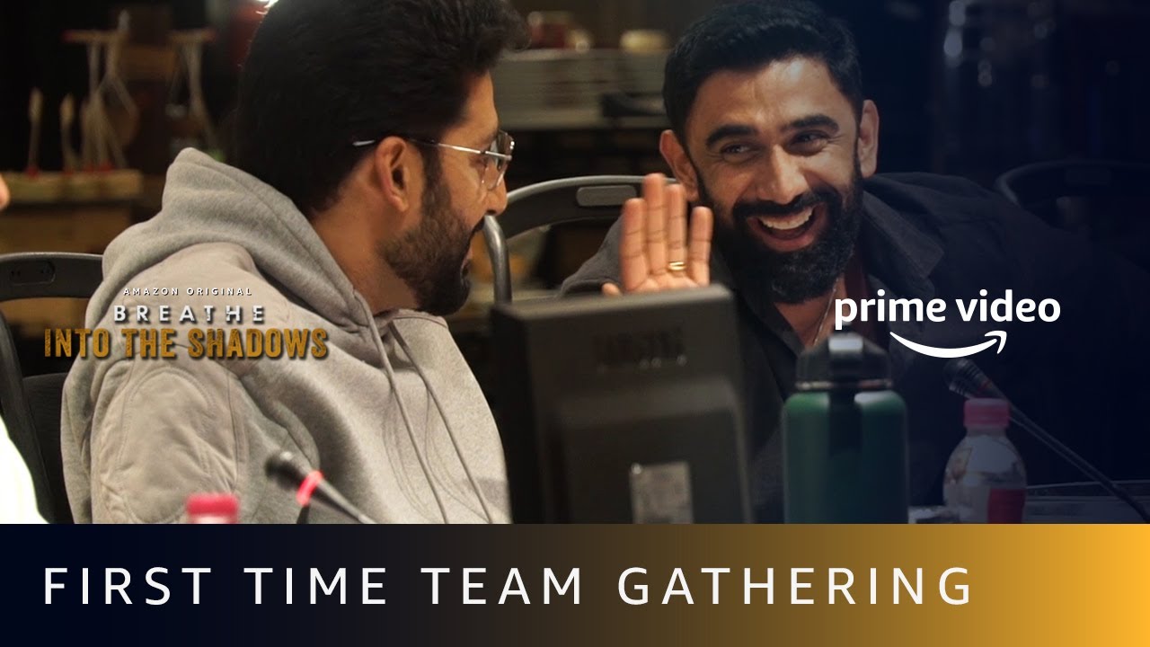First Time Entire Team Gathering on Table Read | Breathe - Into The Shadows | Amazon Prime Video