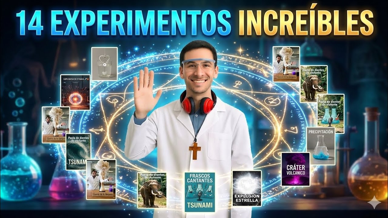 14 EXPERIMENTOS INCREÍBLES que Volarán tu Mente 🧪🔥 
