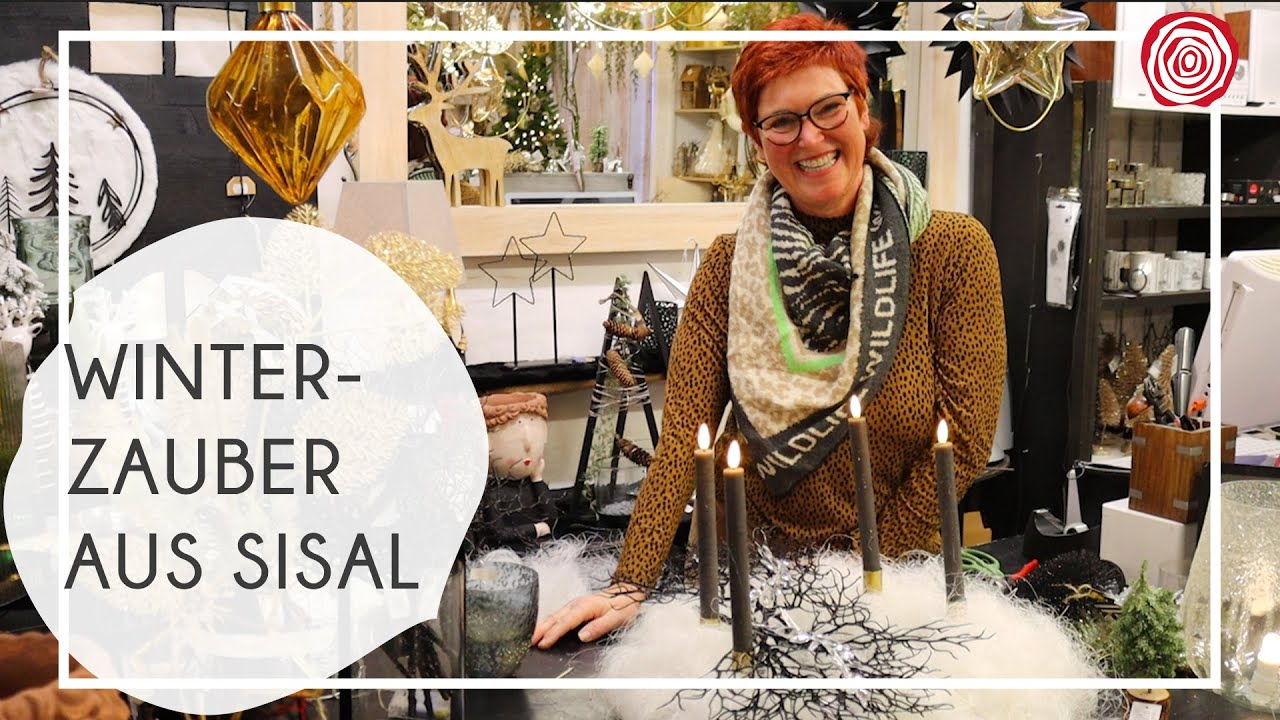 Winterzauber aus Sisal | Wohnen & Schenken - Christa Wagner