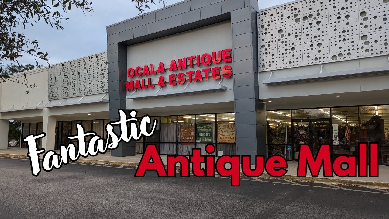 Ocala Antique Mall and Estates | Ocala Florida | Vintage | Shop with Me