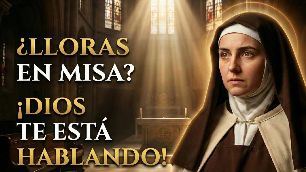 ¿Lloras ‘sin motivo’ durante la Misa? Santa Teresa revela lo que Dios está tratando de decirte