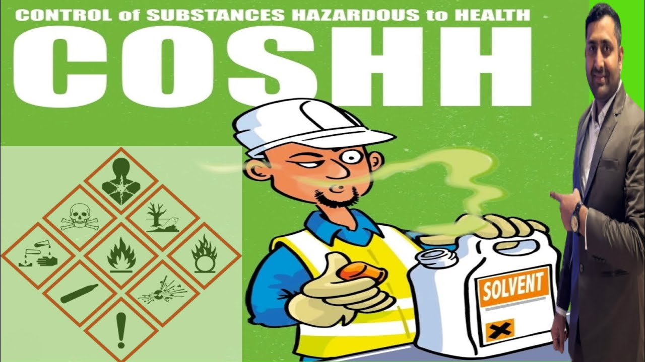 What is COSHH | Control of Substances Hazardous to Health | Chemical Safety @SafetyTrainerNebosh