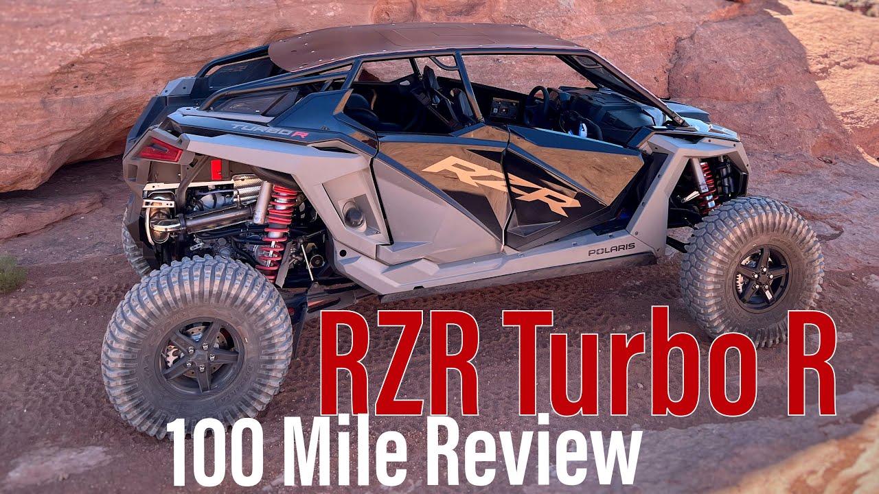 Обзор RZR Turbo R против RZR Turbo S в Сэнд-Холлоу, штат Юта. Скалолазание по камням, песчаные дюны.