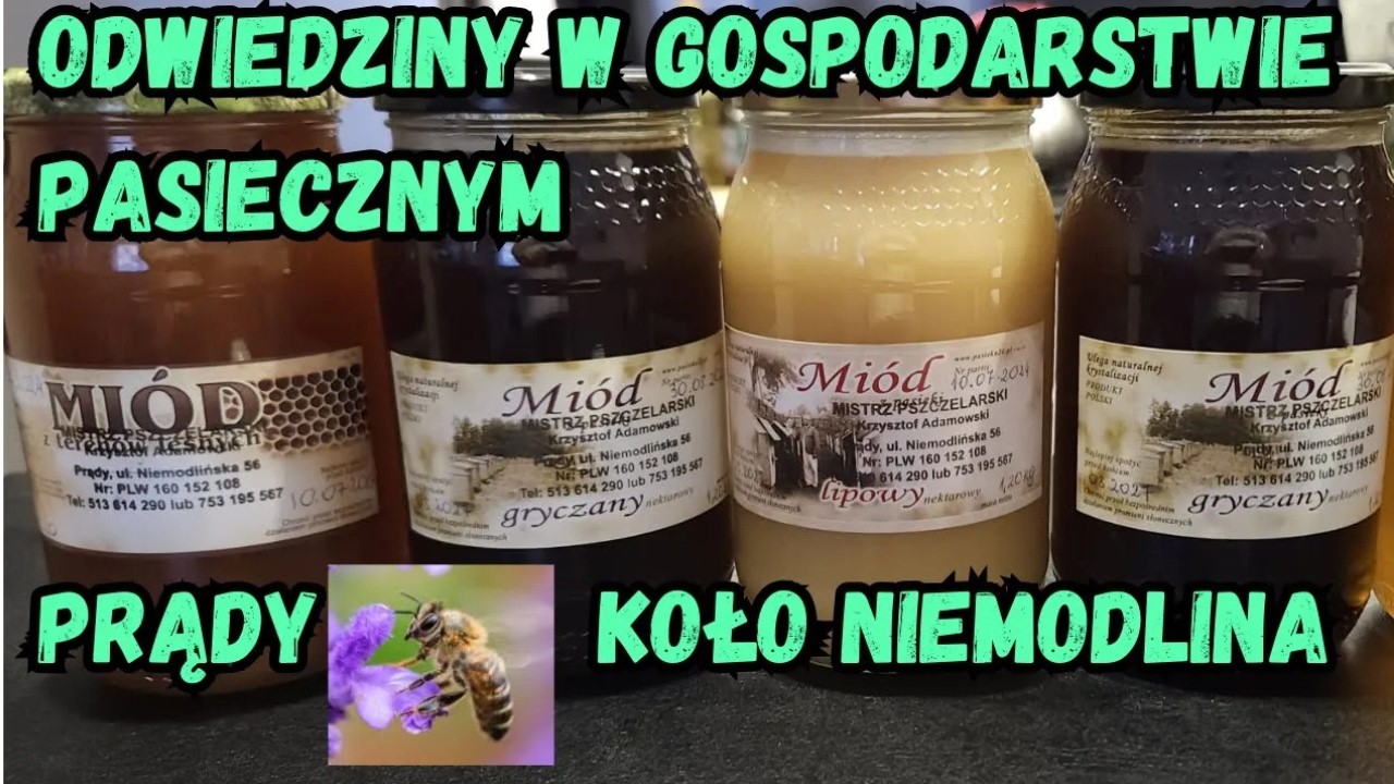038  PRAWDZIWY MIÓD OD LUDZI DLA KTÓRYCH PRZELARSTWO JEST PASJĄ  TU MASZ PEWNOŚĆ ŻE MASZ 100% MIODU