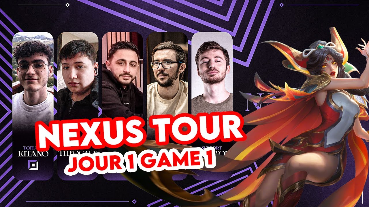 NEXUS TOUR AVEC L’ÉQUIPE NAMELESS JOUR 1 GAME 1
