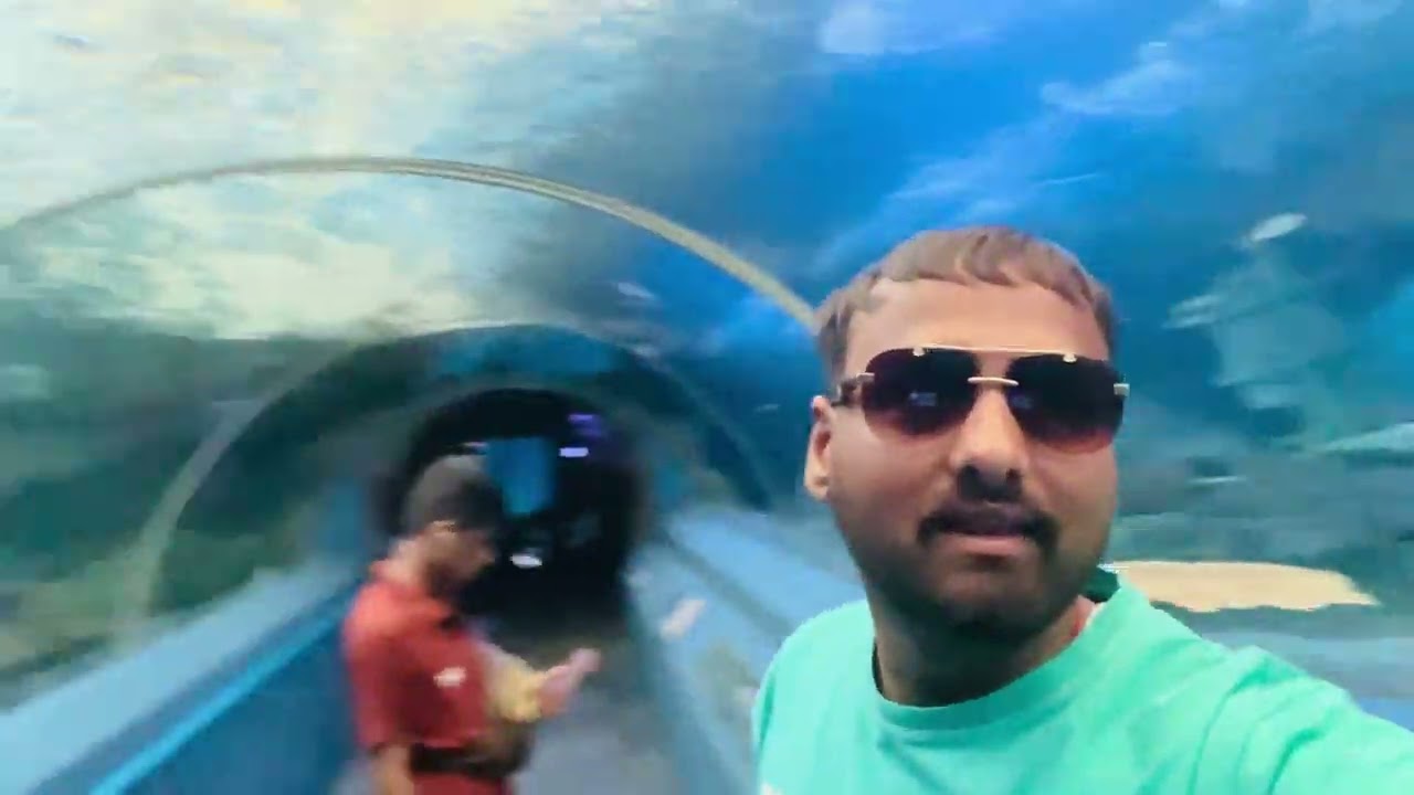 Day 5 in Thailand 🇹🇭 under water aquarium 