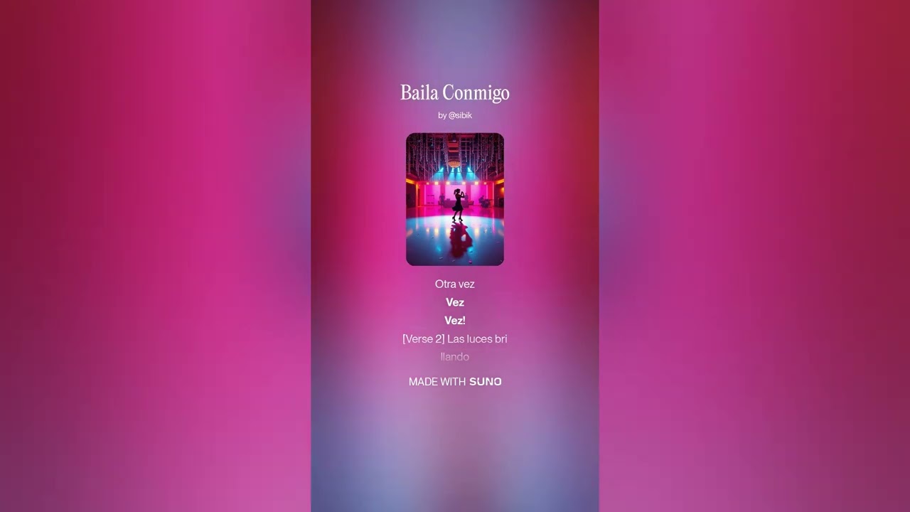 Baila Conmigo
