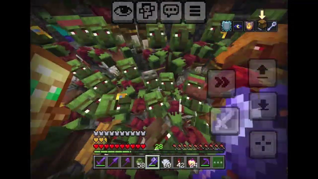 How many waves of zombies can I kill with….. the mace