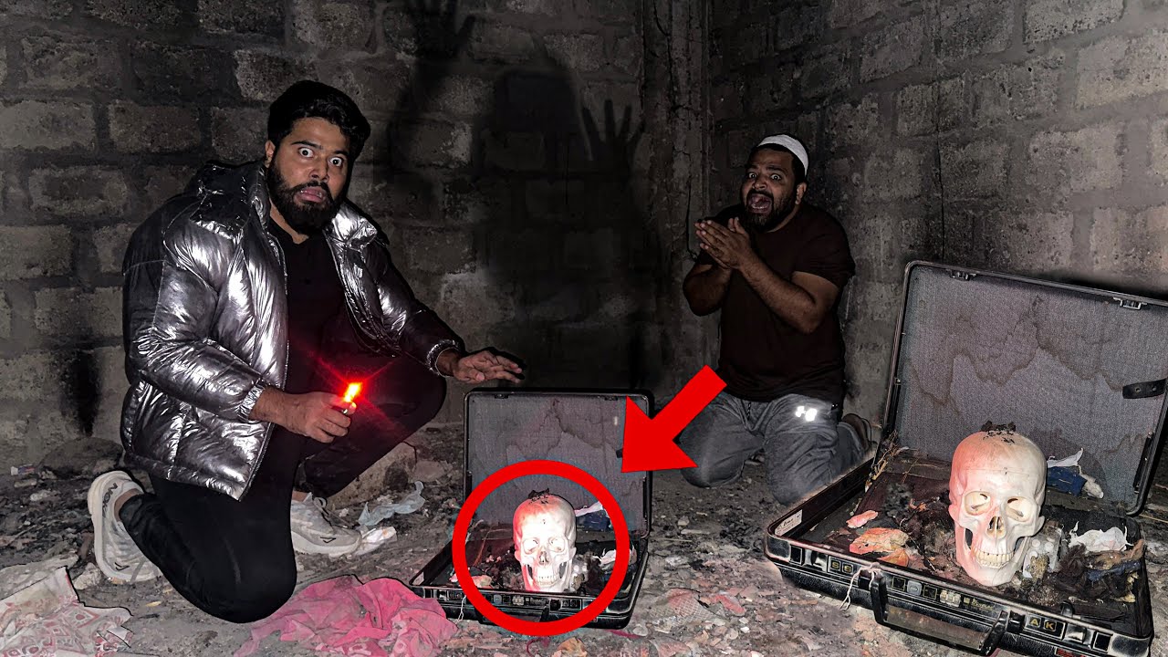 FOUND HUMAN FACE 💀FROM HUNTED ABONDED PLACE 😱 | SYED FAHAD