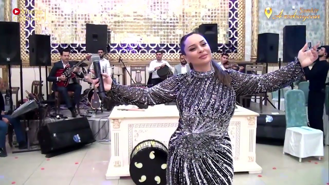 Arzu Qarabağlı - Gözəl ifa  | Gitarada Əhliman Rüstəmov  | Yamin Şadlıq Sarayı | Şəmkir Toyu