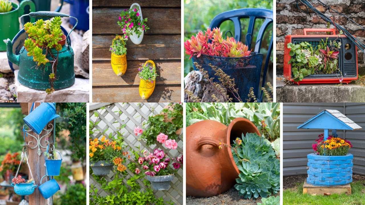 68 Beautifuly Creative Garden Planter Ideas to Spice Up Your Garden| Garden Decorations Ideas