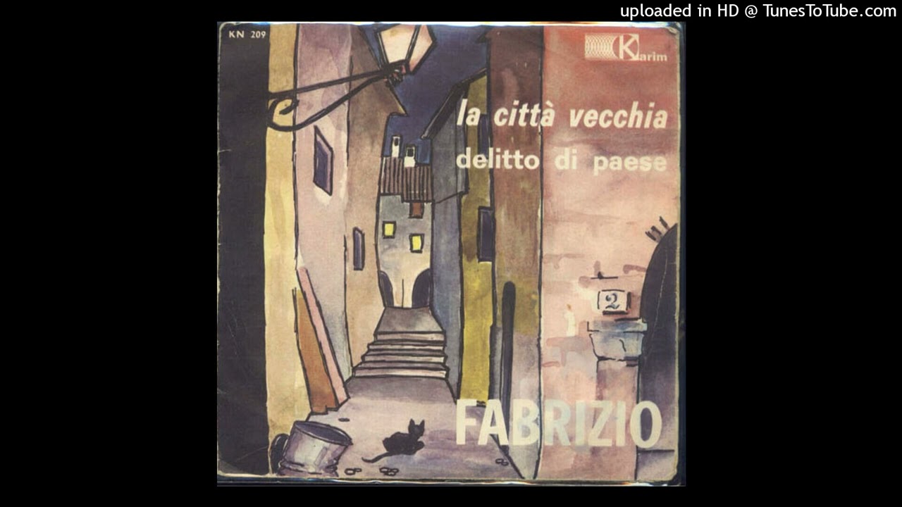 Fabrizio De Andr&eacute; - La citt&agrave; vecchia (1965) prima versione non censurata 