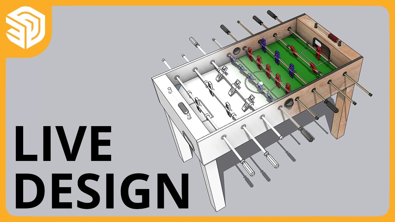 Modeling a Foosball Table LIVE!