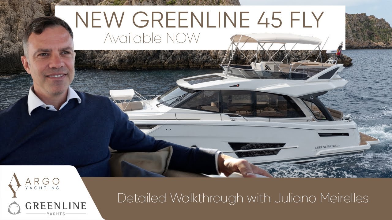 NUEVO Greenline 45 FLY - Presentación del Yate (EN ESPAÑOL) con Juliano Meirelles