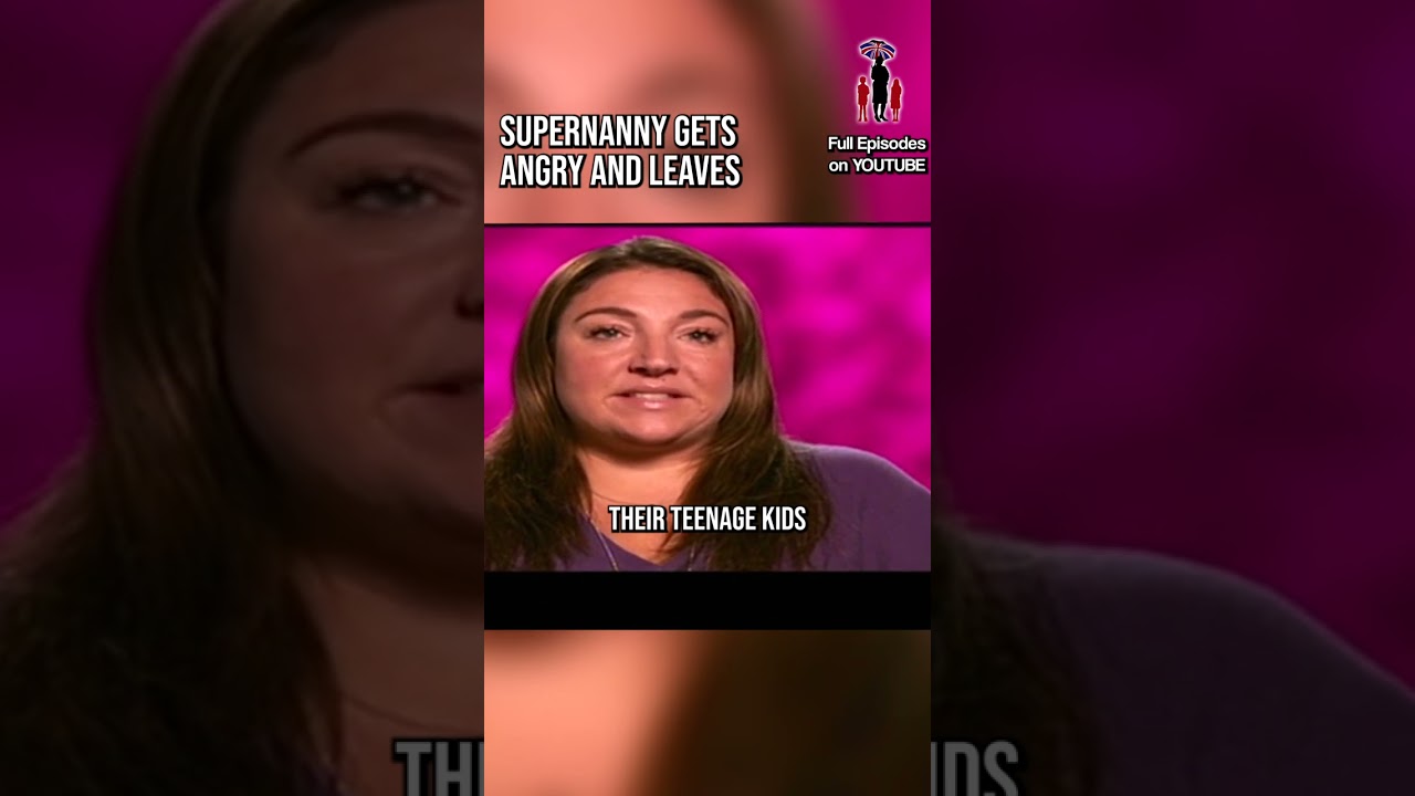 Supernanny gets so angry at these parents she has to leave! 😳 #jofrost #supernanny #parenting #shock