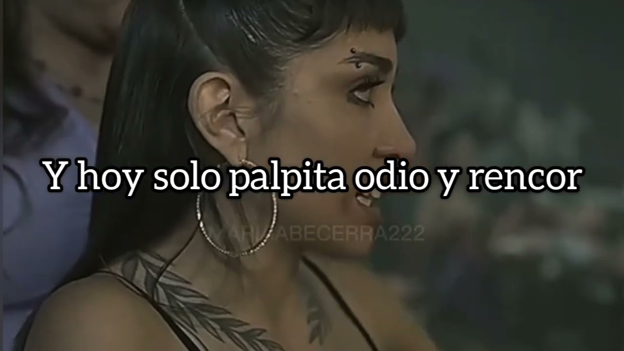 7 vidas - maría becerra - en el barro (letra)