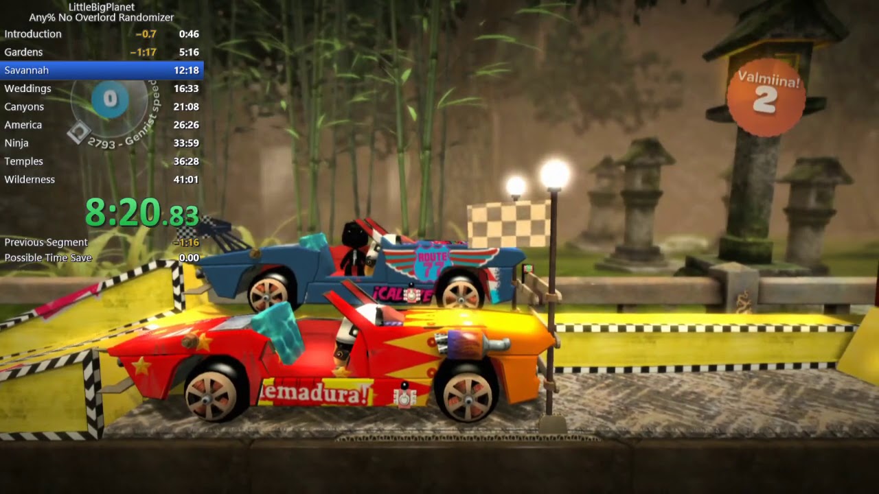 LittleBigPlanet 1 Randomizer Speedrun (41:09)