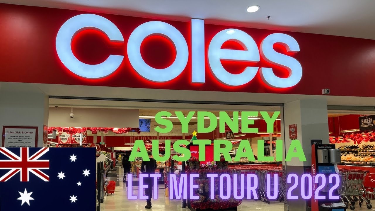 COLES SUPERMARKET TOUR | AUSTRALIAN ICON 🇦🇺 2022