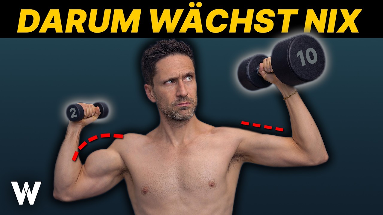 Muskelaufbau klappt nicht? Die 7 h&auml;ufigsten Fehler aus medizinischer Sicht