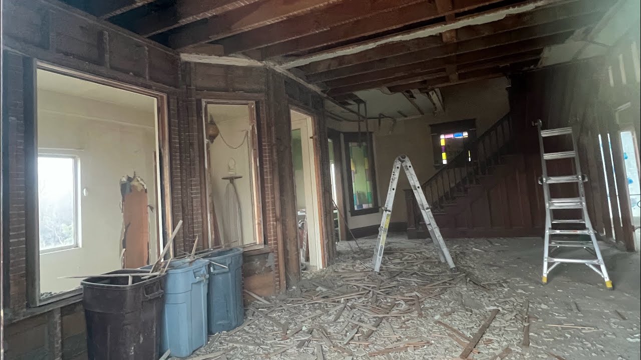 We Opened Up Our 9-Foot Ceilings… and Found a Major Structural Issue