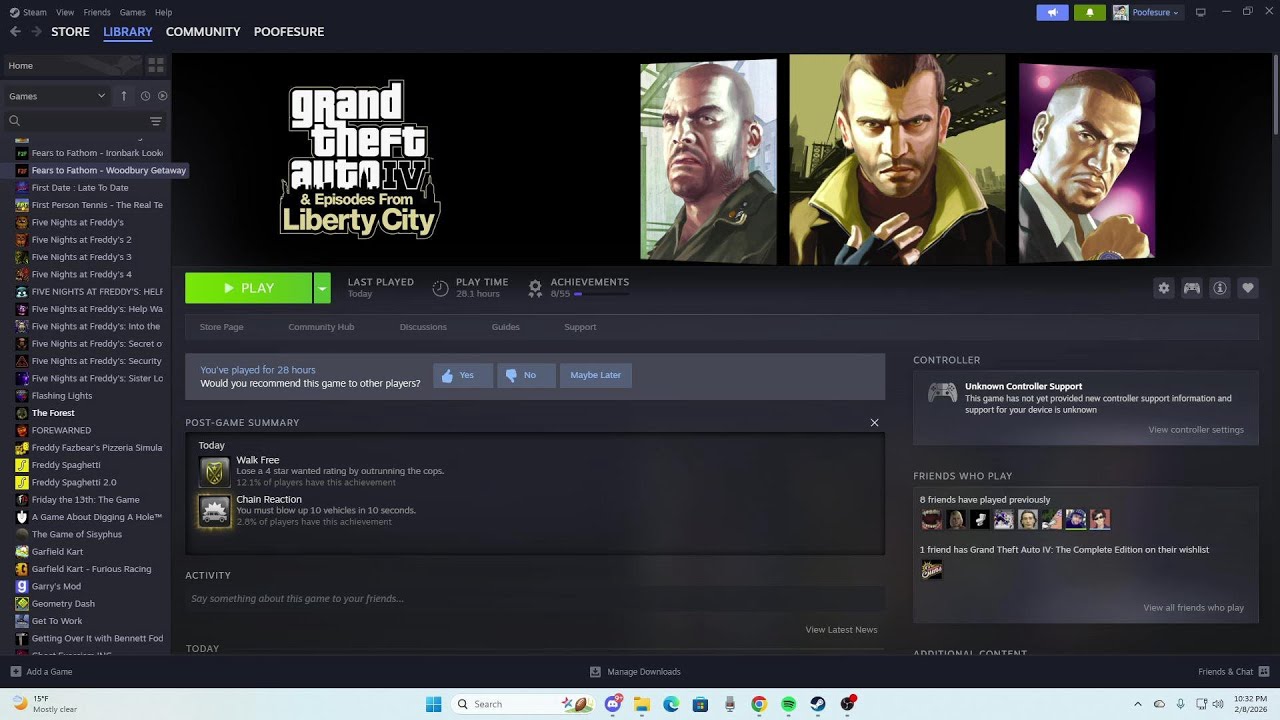 MORE GTA IV CHAOS MOD day 1 (Poofesure Vods)