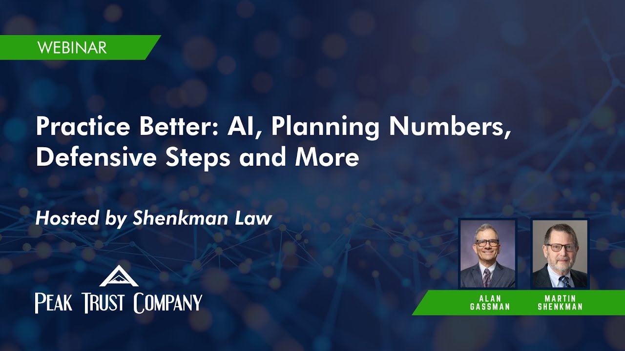 Practice Better: AI, Planning Numbers, Defensive Steps and More